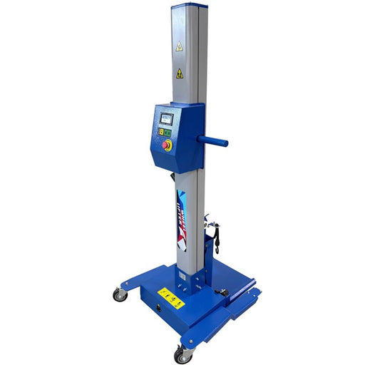 Atlas ATEHTWL200T portable battery wheel lift, full unit on swivel casters