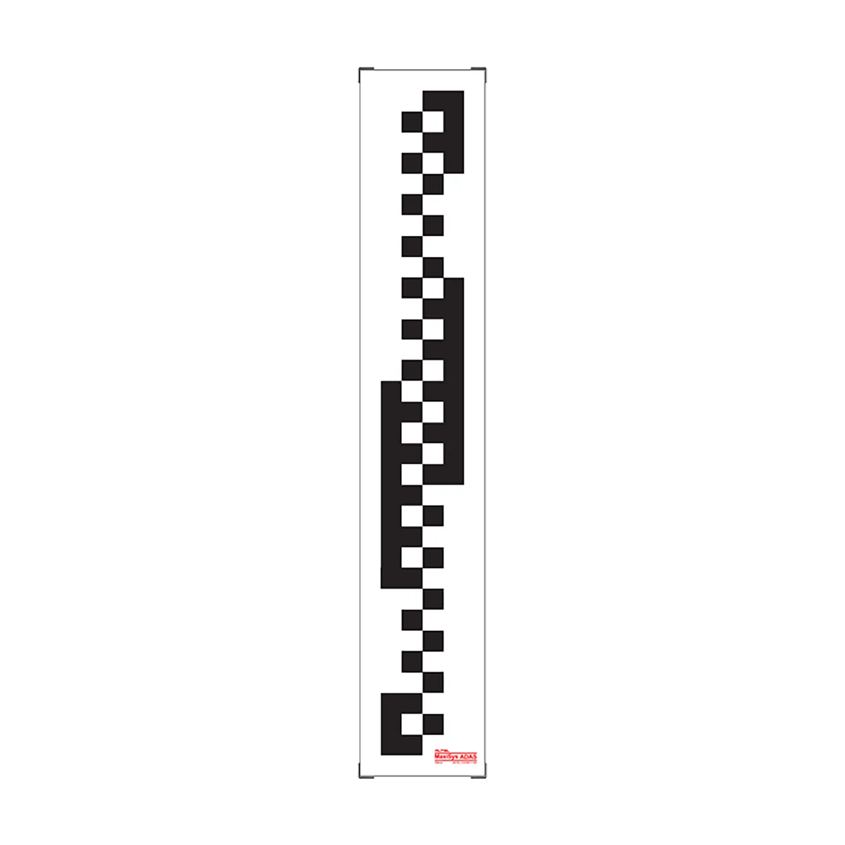 Autel CV Pattern calibration target — vertical checkerboard panel for static commercial-vehicle ADAS camera calibration