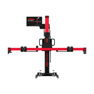 Autel IA1000 ADAS calibration frame, front view with extended crossbar