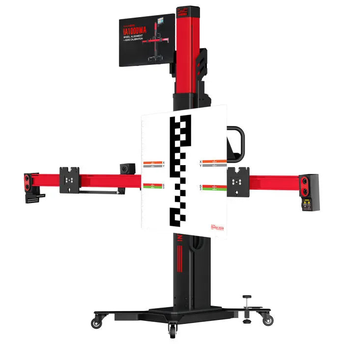 Autel IA1000 calibration frame opposite three-quarter angle view