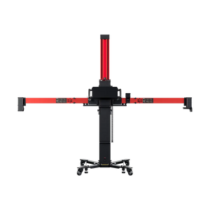 Autel IA700 frame, back view showing chain-drive mast and crossbar end caps