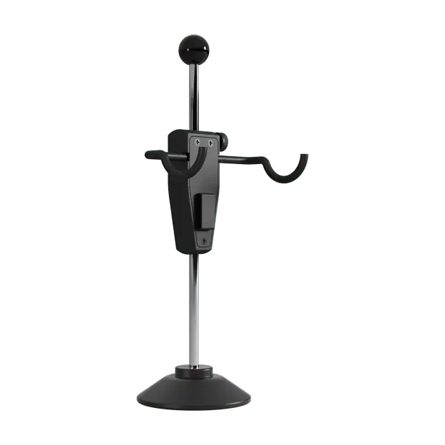 Autel IA900 steering wheel lock with telescoping rod and clamp arms