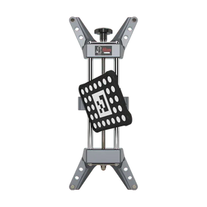 Autel IA900 wheel clamp with mounted camera target