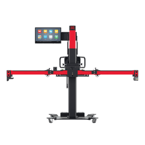 Autel IA900WA MaxiSYS Wheel Alignment & ADAS Calibration Frame in Front View