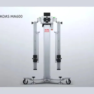 Autel MaxiSYS ADAS MA600 mobile calibration frame, front elevation studio shot