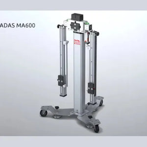 Autel MaxiSYS ADAS MA600 mobile calibration frame, three-quarter angle studio shot