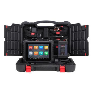 Autel MaxiSYS tablet shown in its hard case with the MaxiFlash VCI; tablet sold separately and not included with the MAS20 package