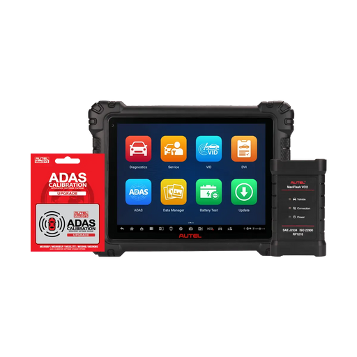 Autel MaxiSYS MS909 S2 Advanced Diagnostic Tablet with ADAS Calibration Software and MaxiFlash VCI2