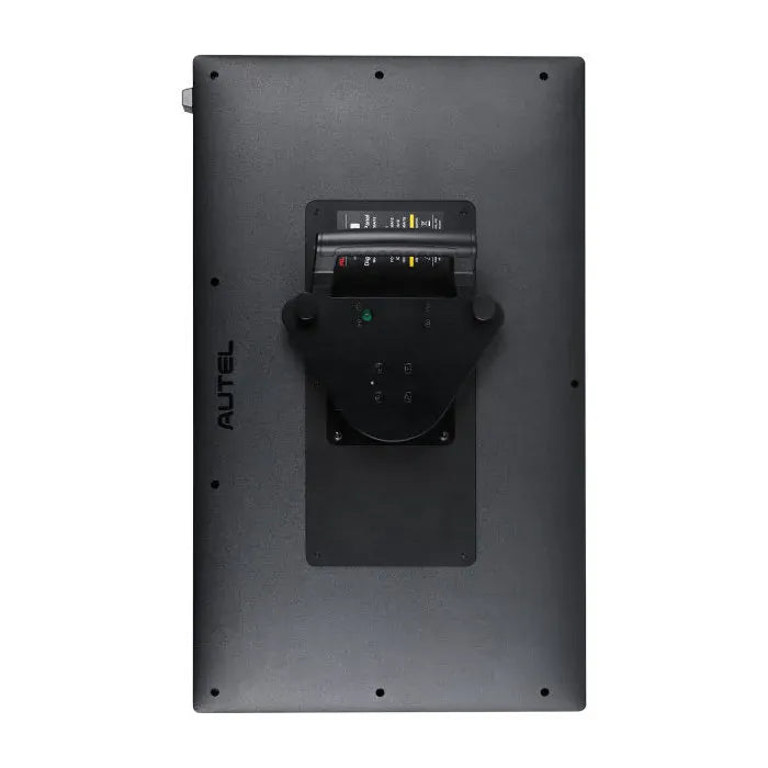 Autel MONITORDT rear view in portrait orientation showing VESA mount bracket