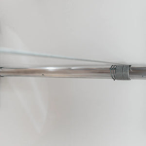 Auxx-One tubular lift motor with steel cable coiled around the winding tube