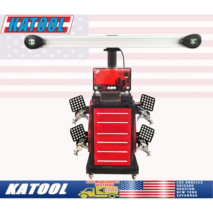 Katool KT-AV651 Wheel Alignment Machine Works on 2 Post & Scissor Lift