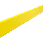 Yellow polyurethane snowplow cutting edge strip