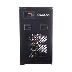 EMAX refrigerated air dryer front view with digital controller