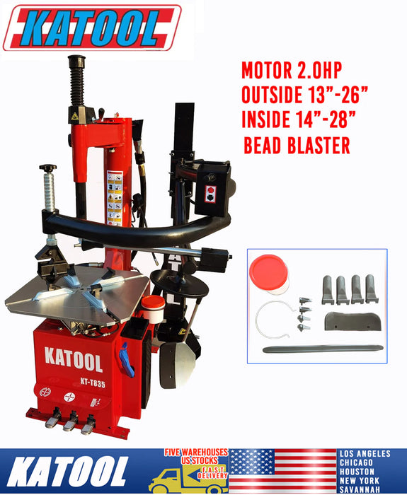 Katool KT-T835 Wheel Clamp Tire Changer Machine