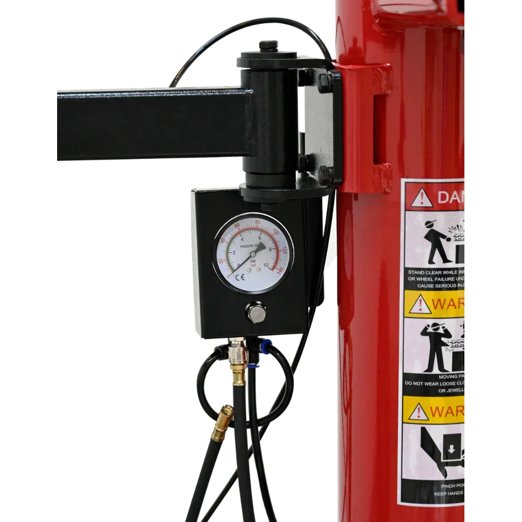Fortisky 1660-8833 Tire Changer & Dynamic Display Screen Wheel Balancer Combo