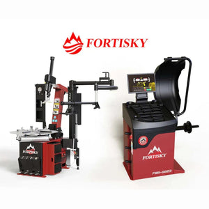 Fortisky 1670-8823 Tilt Back Tire Changer & Wheel Balancer Combo
