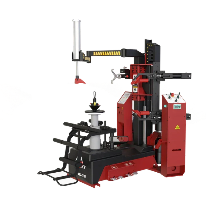 Fortisky FTC-T8 Leverless Center Post Tire Changer - Fully Automatic