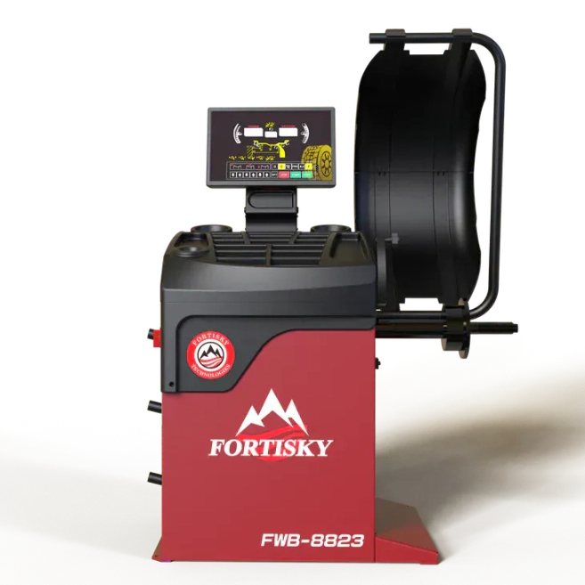 Fortisky T2-8823 Leverless Center Post Tire Changer Fully Automatic Combo