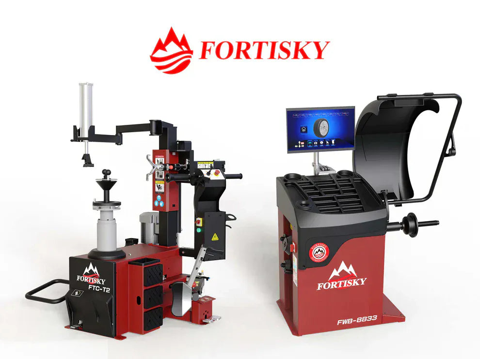 Fortisky T2-8833 Fully Automatic Tire Changer & Balancer Combo