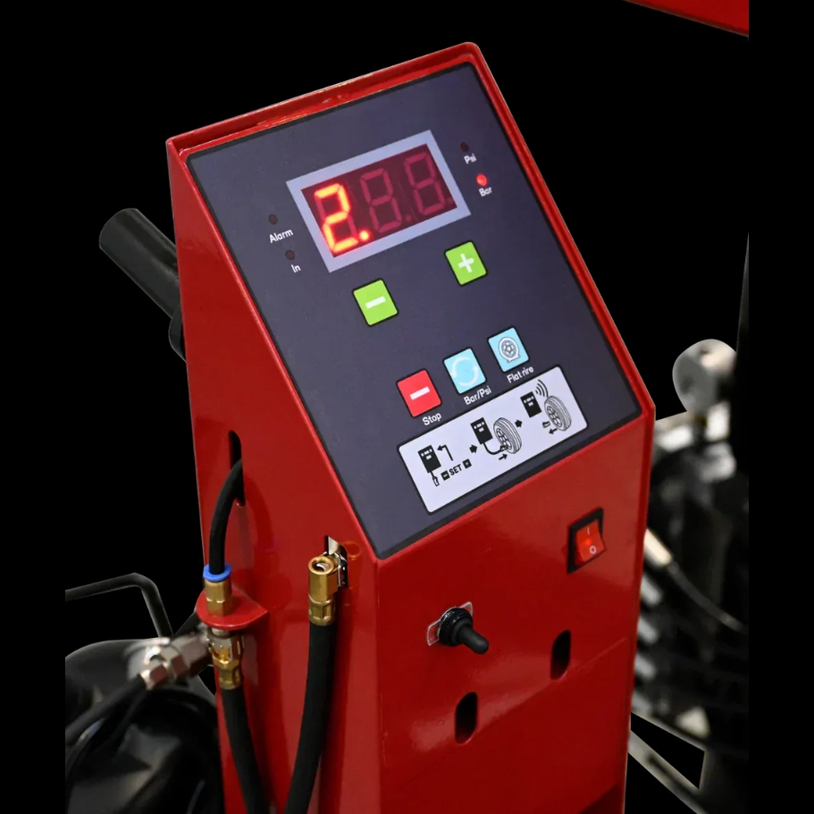 Fortisky T8-8823 Leverless Center Post Tire Changer Fully Automatic Combo