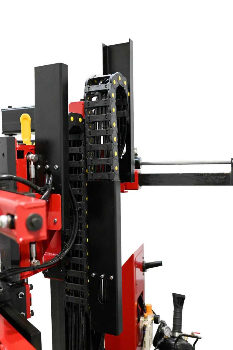 Fortisky T8-8833 Leverless Center Post Tire Changer Fully Automatic Combo