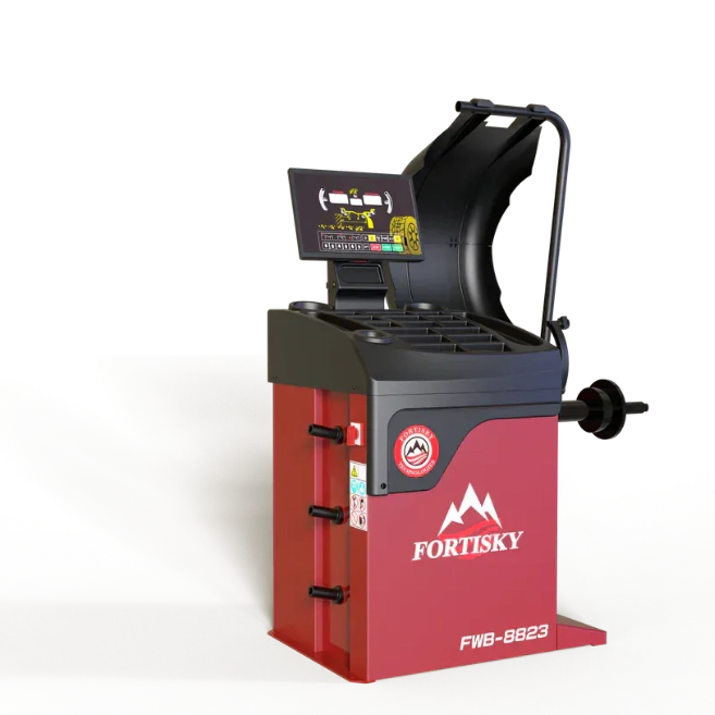 Fortisky FWB-8823 2D Car Wheel Balancer Self-Calibration w/ Laser Light
