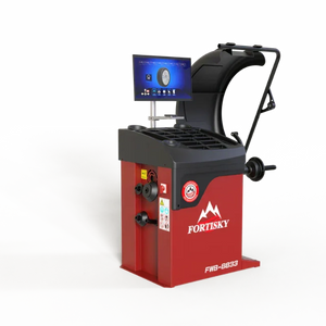 Fortisky FWB-8833 3D Wave Radar Wheel Balancer Dynamic Display Screen w/ Laser Light
