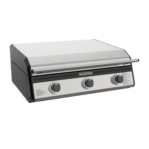 Blackstone | 6301 - Blackstone 28" Deep Kitchen Griddle in Stainless Steel w/Hood-NATURAL GAS ready