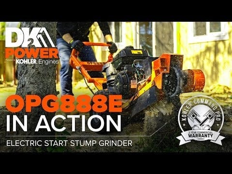 DK2 | OPG888E 14-Inch 14 HP 429 CC Electric Start Stump Grinder