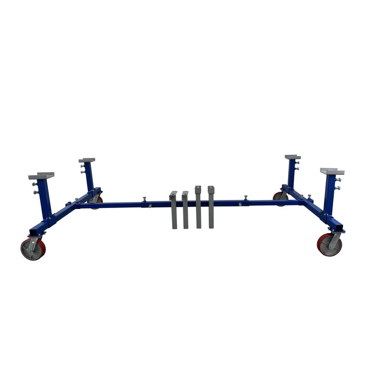 iDEAL BCA-3000 Auto Body Cart, Adjustable in side view