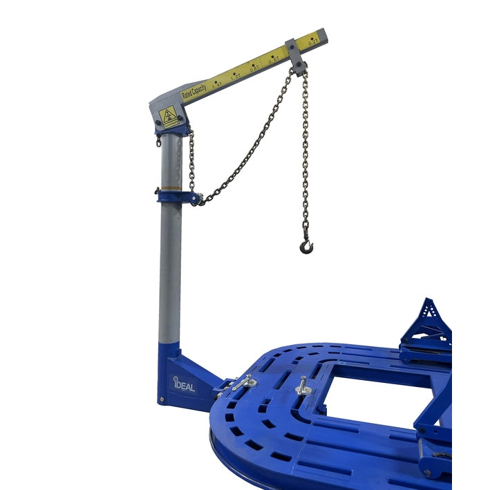 iDEAL FR-77-20 20' Tilt Deck/Steel Plate Platform Frame Rack with pulling chain