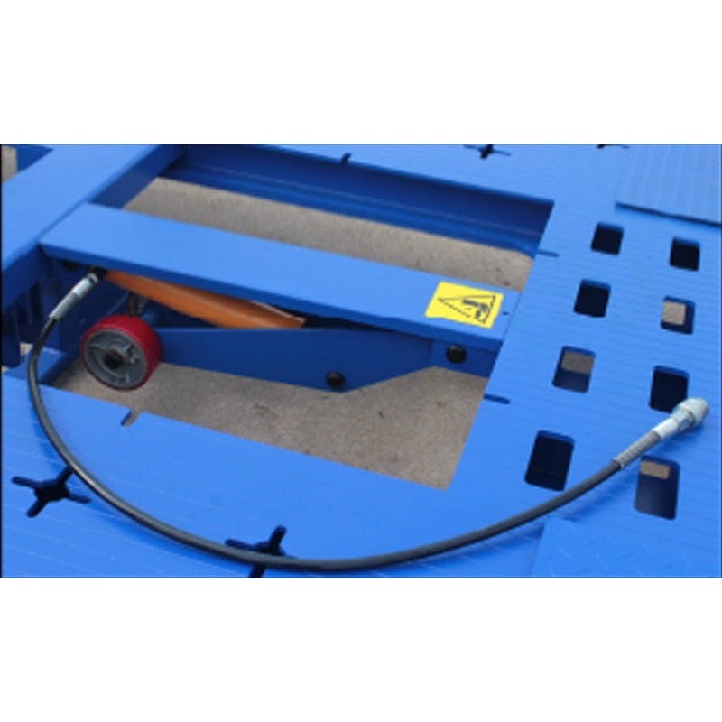 iDEAL FR-77T-18 18' Tilt Deck/Tubular Platform Frame Rack lifting support