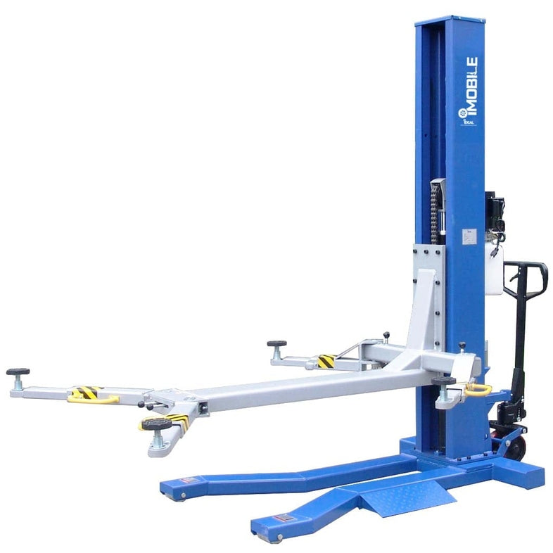 iDEAL MSC-6KLP 6,000 lb Mobile Single Column Lift - Portability