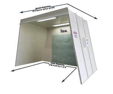 iDEAL - PSB-AFOFB1388-AK OPEN FRONT PAINT BOOTH