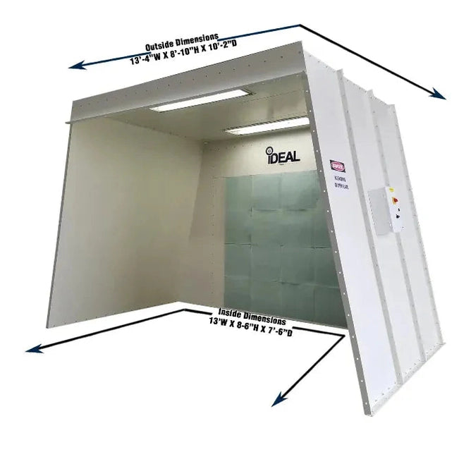 iDEAL - PSB-AFOFB1388-AK OPEN FRONT PAINT BOOTH