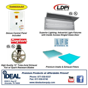 iDEAL - PSB-PMR1088-AK PAINT MIXING ROOM