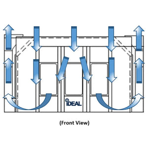 iDEAL - PSB-SDD26B-AK SIDE DOWN DRAFT PAINT SPRAY BOOTH