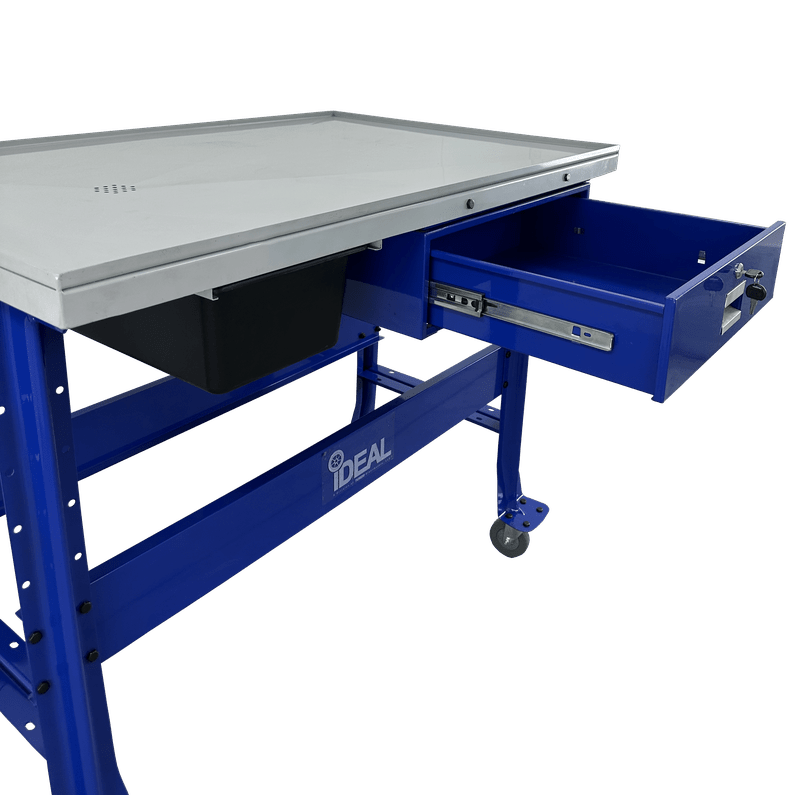 iDEAL PTDT-1000 Premium Tear Down Table - 1,000 lbs. Cap. (XH-TT) with lockable drawer