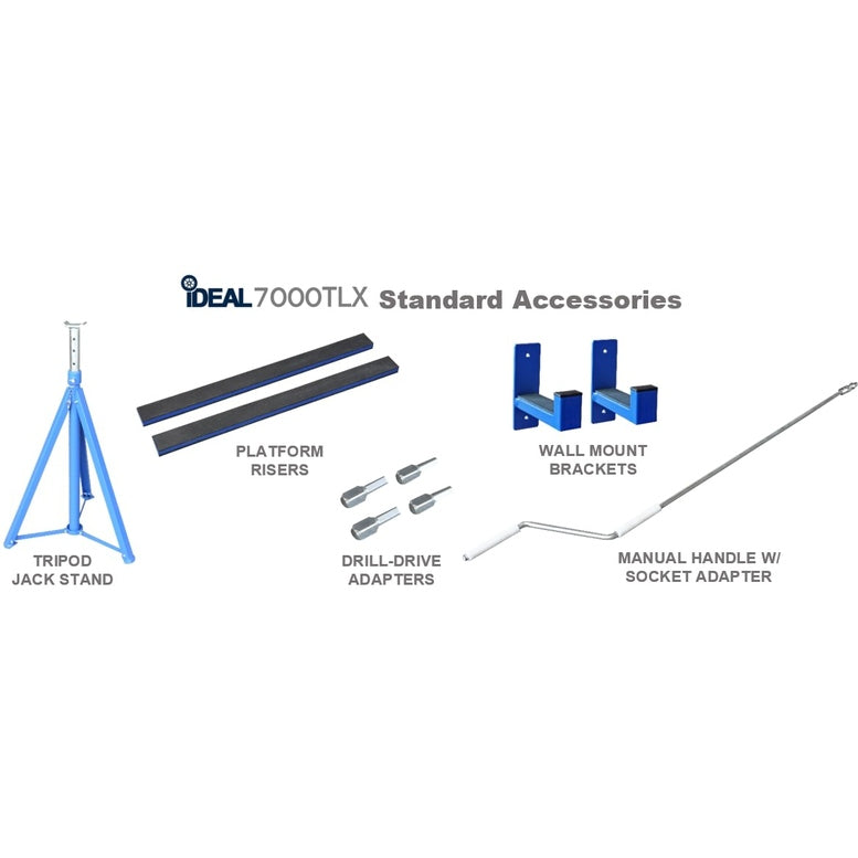 iDEAL Portable Auto Tilt Lift TLX - 7,000 lbs. Capacity Accessories