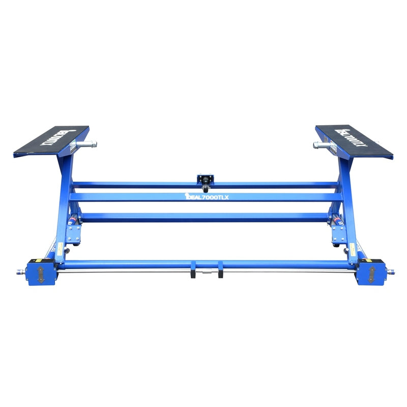 iDEAL Portable Auto Tilt Lift TLX - 7,000 lbs. Capacity Lift dimensions: 51-3/4 x 64-3/8 x 4-1/2