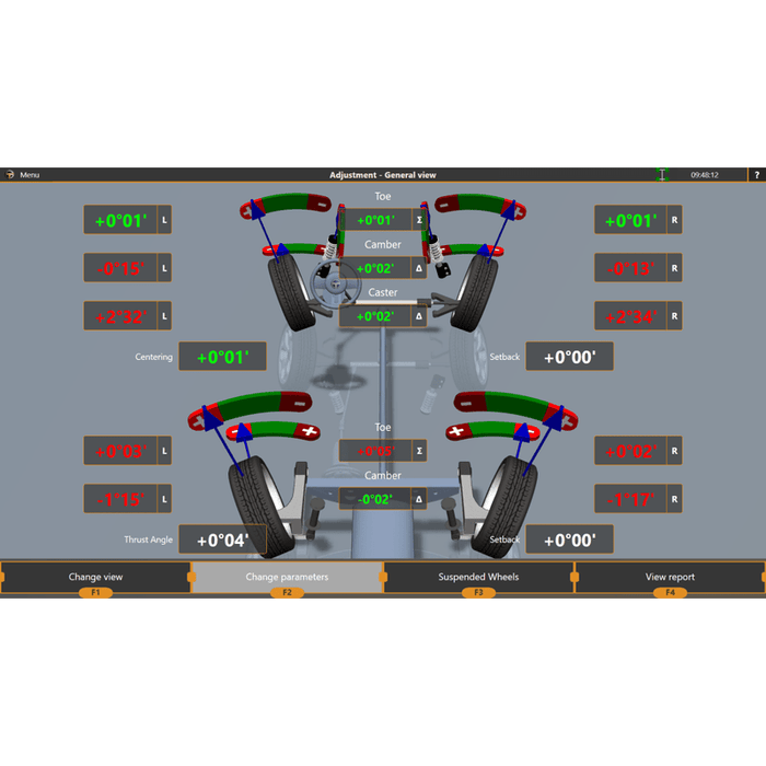 iDEAL IWA-60-2000T-K 3D iPRO IMAGE WHEEL ALIGNER SYSTEM