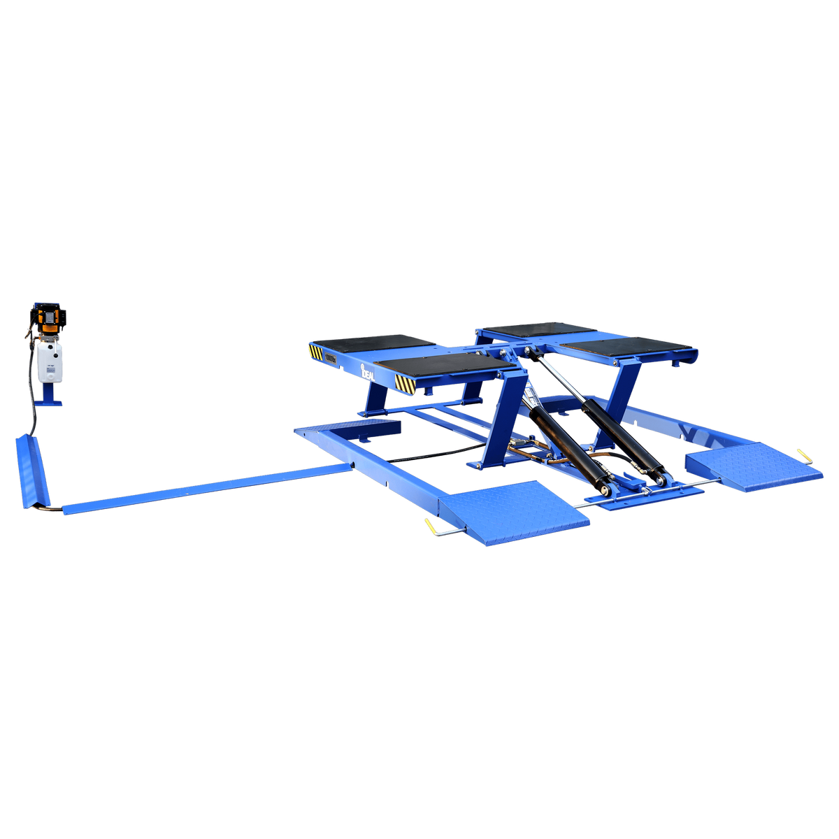 iDeal LR-10K-TLPAD with standard 115V power unit on pedestal stand, full kit configuration
