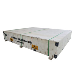 iDeal LR-10K-TLPAD shipping crate, single-crate freight packaging at 1,262-lb shipping weight