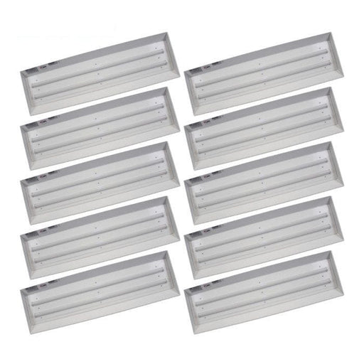iDEAL PSB-SSDD26-LED-UPGRDKIT LDPI two-row 5,000K LED fixtures, UL/ETL listed 120-277V, direct fluorescent replacement