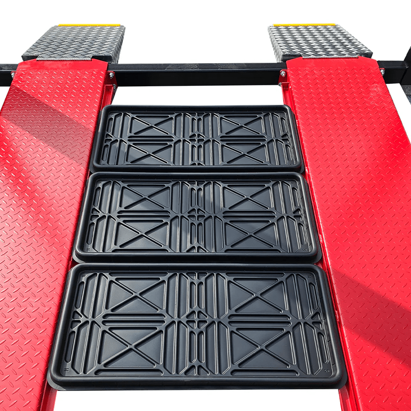 Katool 4H950 9,500lbs Heavy Duty 4 Post Parking Car lift oil trays