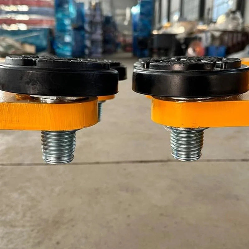 katool h115z screw on rubber lift pads close up