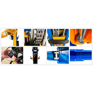 katool h115z two post lift features detail collage