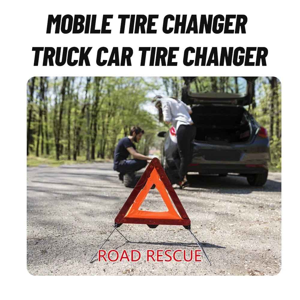 Katool KT-308 Mobile Truck Car Tire Changer with car