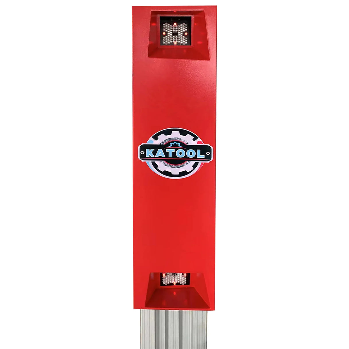 Katool KT-5DA camera column front-on view showing twin LED-array sensors