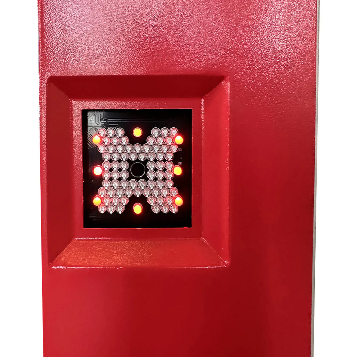 Katool KT-5DA LED camera sensor close-up showing illuminated array used for target tracking
